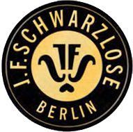 J.F. Schwarzlose Berlin J.F. Schwarzlose Berlin
