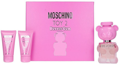 Moschino Toy 2 Bubble Gum 2021 (туалетная вода 50ml+крем для тела 50ml+гель для душа 50ml)