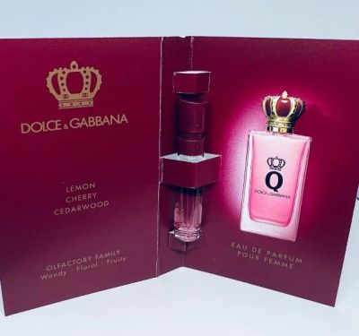 Dolce&Gabbana Q pour Femme 2023 (Парфюмерная вода 1,5ml)