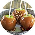 Яблоко в карамели